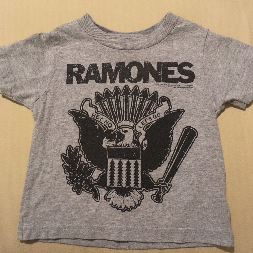 Ramones Rocker Baby Tee, size 2, EUC